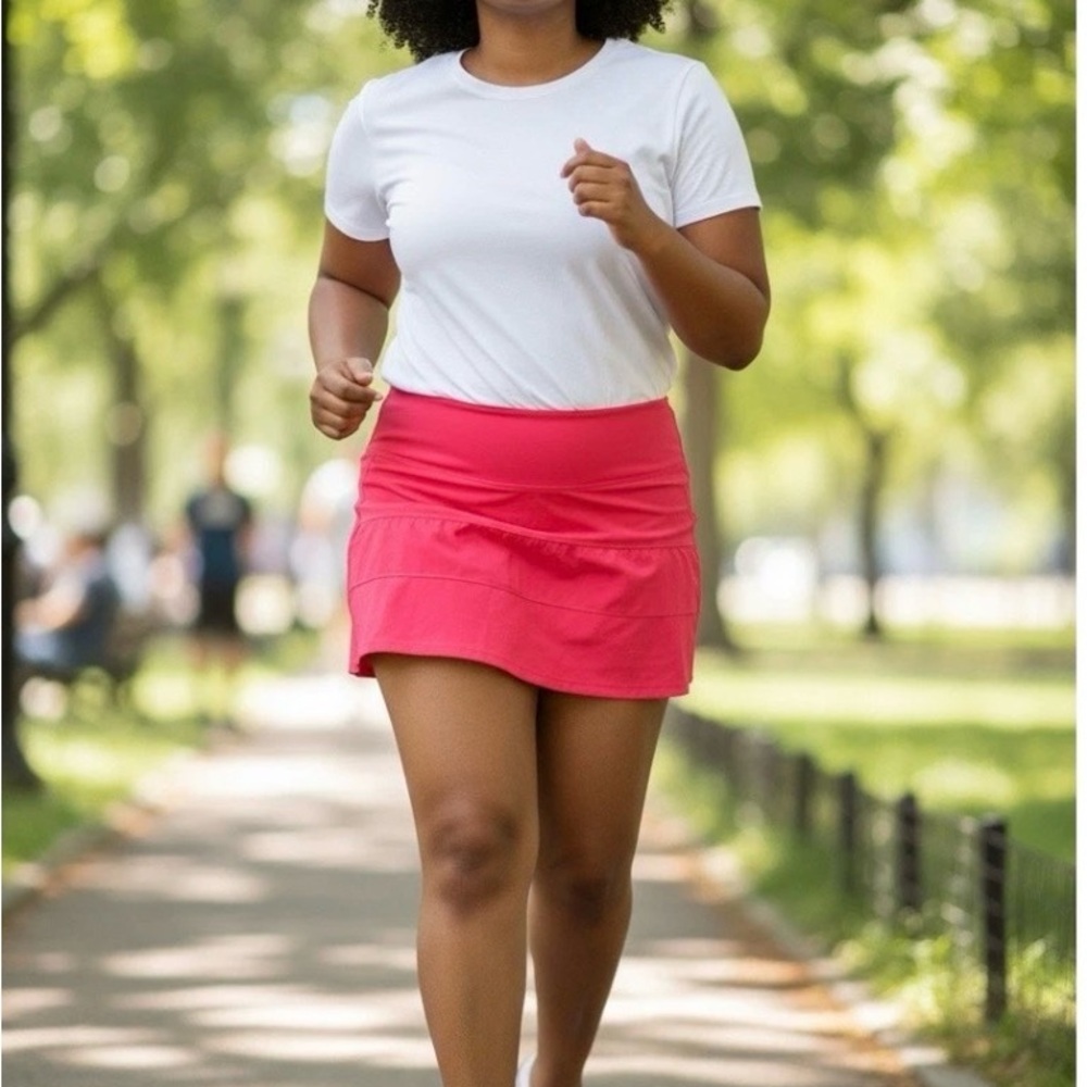 Lululemon Pace Rival Skirt Boom Juice Hot Pink Size 4